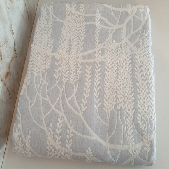 NEW Kevin O'Brien Studio King Jacquard Coverlet Willow Pattern - Picture 2 of 10